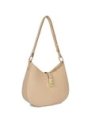 Lancaster 547-48 - CUIR DE VACHETTE - BEIG Foulonné Milano - Sac Besace sac-a-main-shopping-toile-ou-cuir