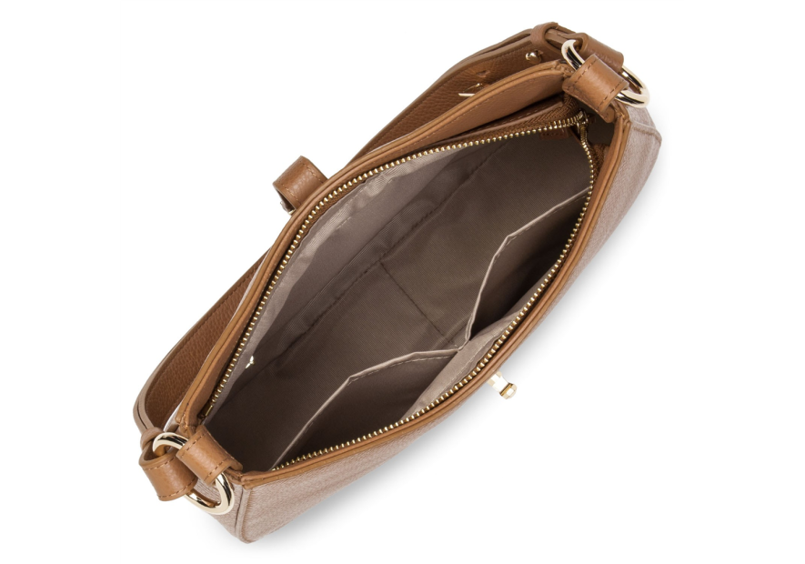 Lancaster 547-48 - CUIR DE VACHETTE - CAME Foulonné Milano - Sac Besace shopping