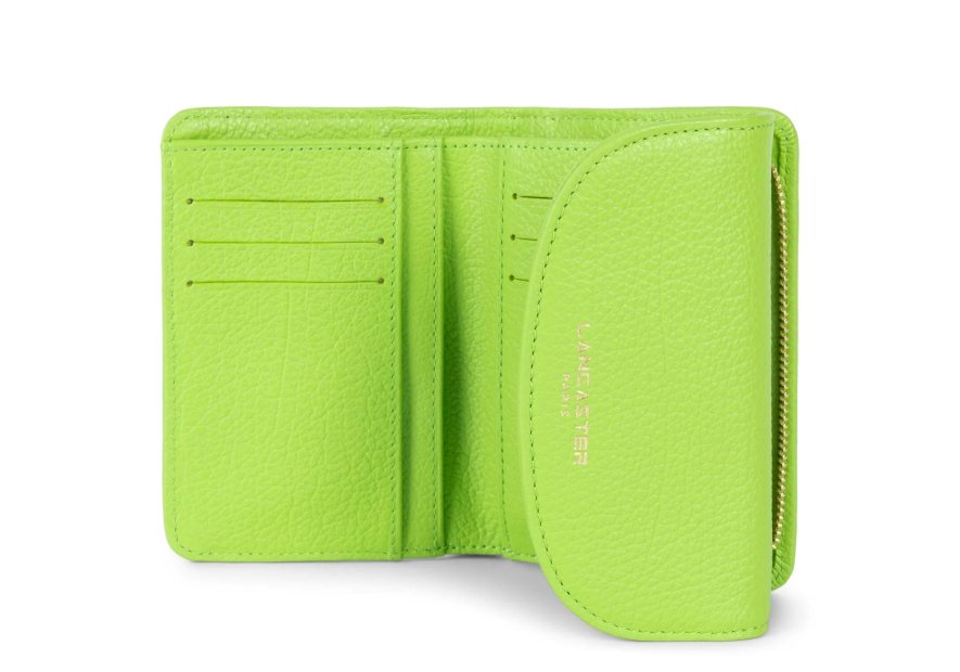 Lancaster 129-26 - VACH.FOULONNÉ - VERT PO Dune - Portefeuille dos à dos pmpb