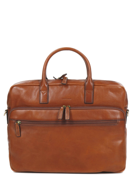 Gerard Henon 2281 - CUIR DE VACH.COLLET - MAR porte documents 15" vérone Sac business