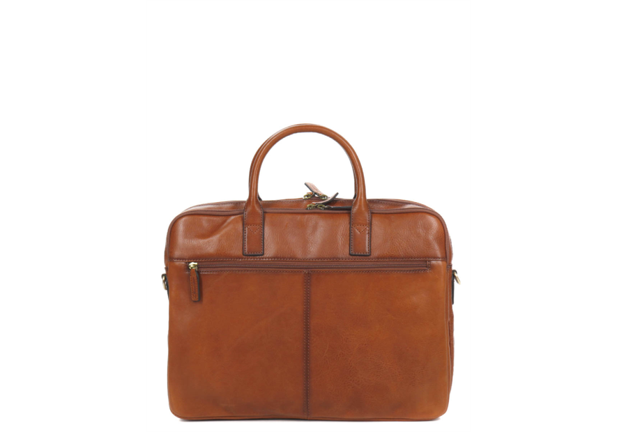 Gerard Henon 2281 - CUIR DE VACH.COLLET - MAR porte documents 15" vérone Sac business