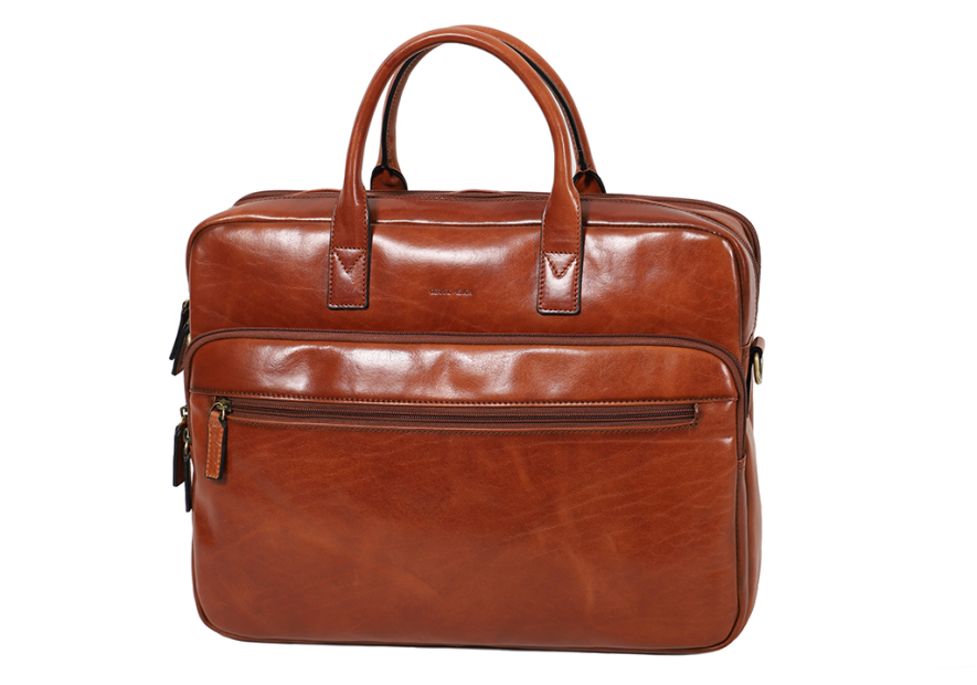 Gerard Henon 2281 - CUIR DE VACH.COLLET - MAR porte documents 15" vérone Sac business