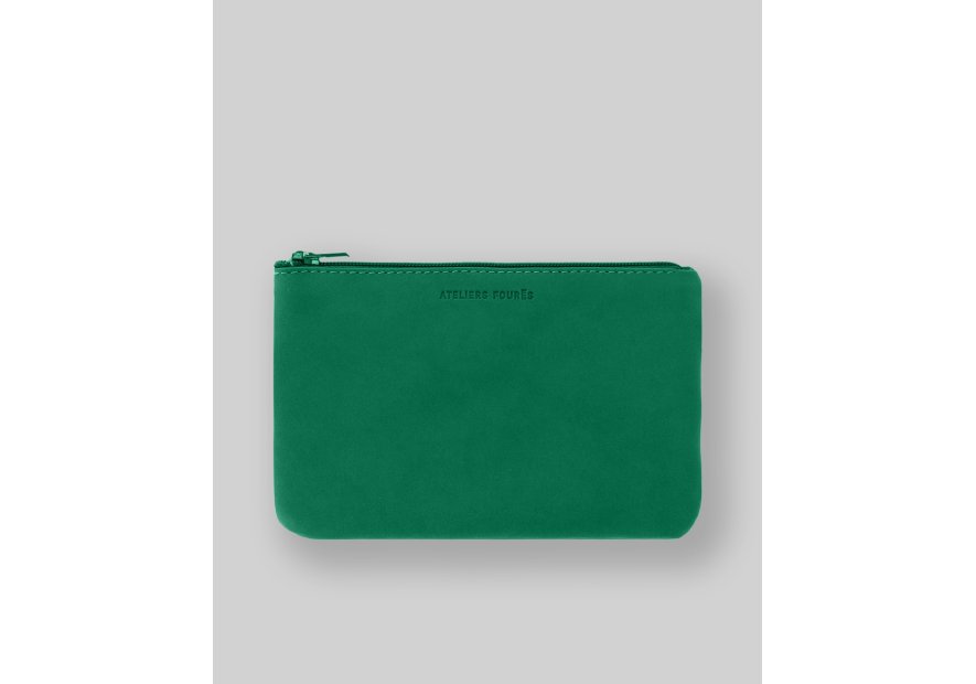 Les Ateliers Foures B40 - CUIR DE VACHETTE - PERROQU les ateliers foures-baroudeuse-porte-papiers-m porte cartes