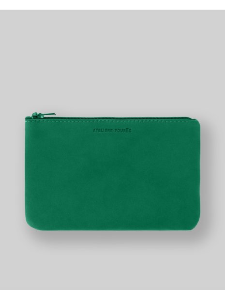 Les Ateliers Foures B40 - CUIR DE VACHETTE - PERROQU les ateliers foures-baroudeuse-porte-papiers-m porte-cartes