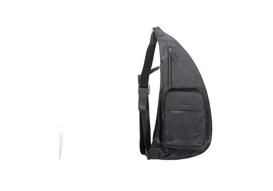 Gerard Henon 7158 sac homme style holster vintage banane d'epaule