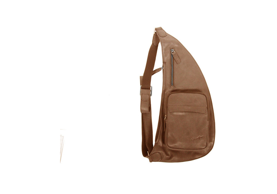 Gerard Henon 7158 sac homme style holster vintage banane d'epaule