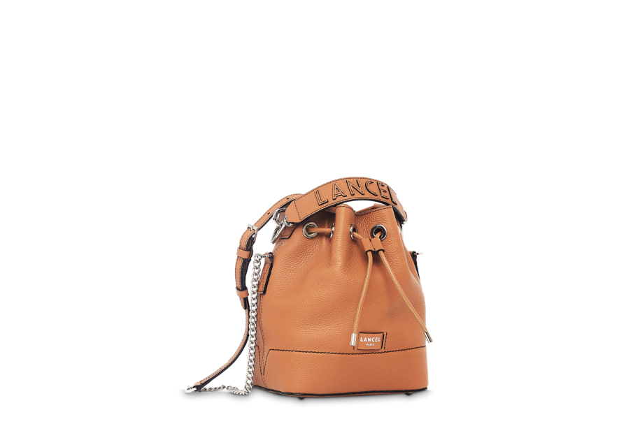 Lancel A10922 - CUIR DE VACHETTE - CAME Ninon de Lancel S - Sac seau Sacs à mains