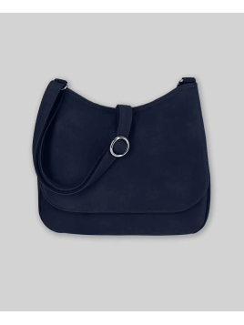 Les Ateliers Foures B300 - CUIR DE VACHETTE - NUIT fourès gibecière baroudeuse m Sacs à mains