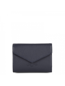 Lancaster 170-29 - VACH.FOULONNÉ - BLEU FO Foulonné - Portefeuille dos à dos pmpb