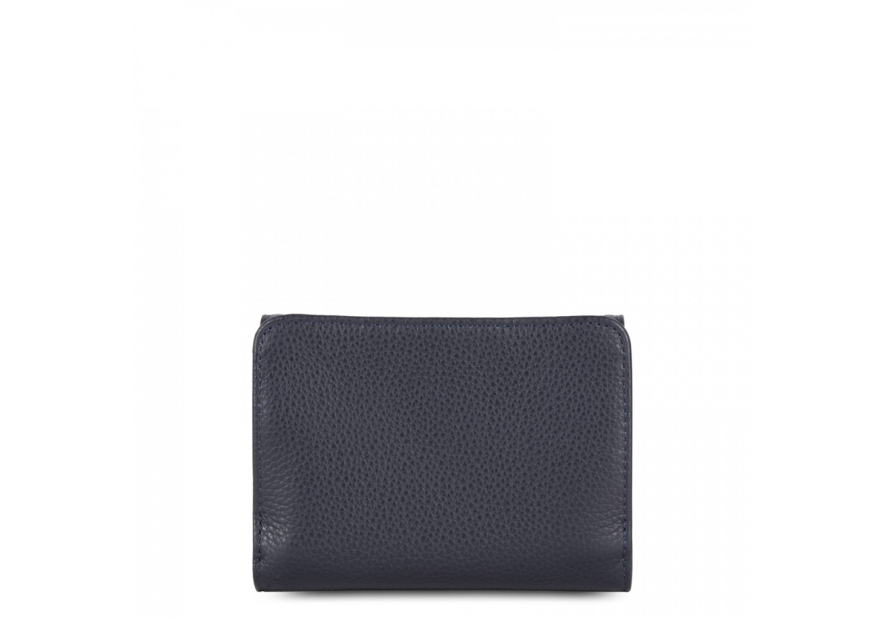 Lancaster 170-29 - VACH.FOULONNÉ - BLEU FO Foulonné - Portefeuille dos à dos pmpb