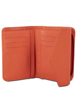 Lancaster 170-29 - VACH.FOULONNÉ - ORANGE Foulonné - Portefeuille dos à dos pmpb