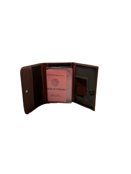 Frandi 309/5 - AUTHENTIQUE CUIR GRAS -  frandi-authentic-porte cartes 3 volets porte cartes