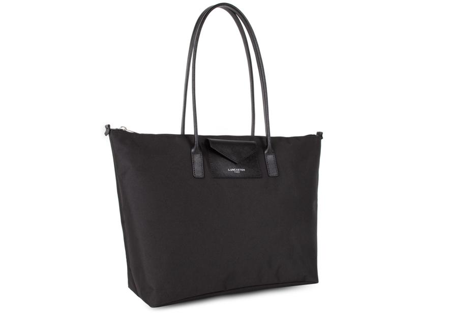 Lancaster 516-31 - TOILE ET CUIR. - NOIR lancaster-smarth kba-shopping s shopping