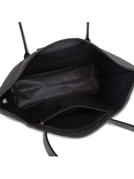 Lancaster 516-31 - TOILE ET CUIR. - NOIR lancaster-smarth kba-shopping s shopping