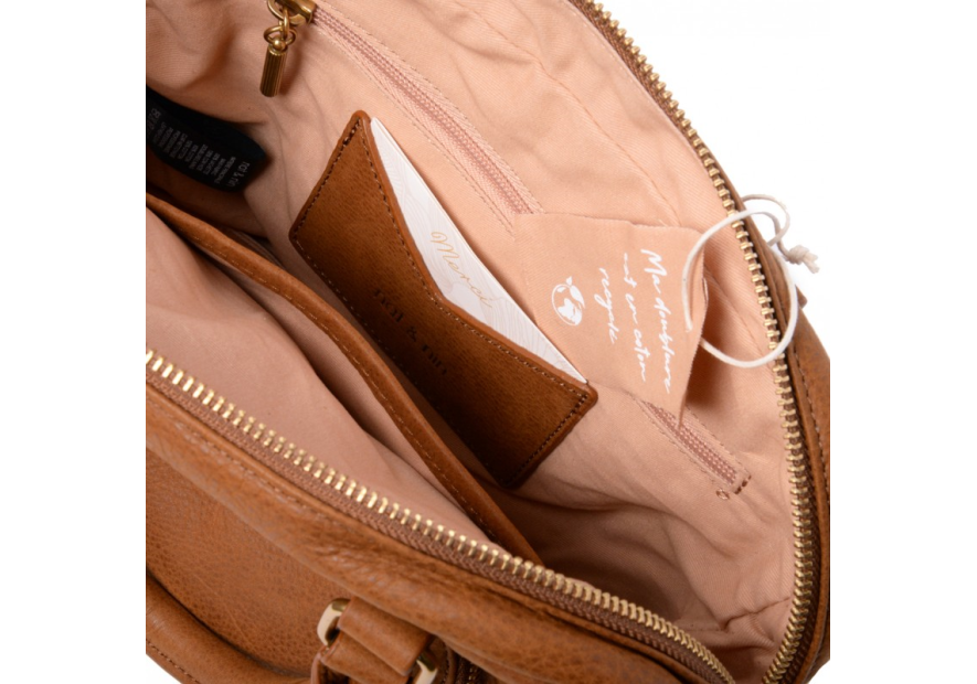 Nat & Nin MINI MACY - CUIR DE VACHETTE - É mini macy porté travers Sacs à mains