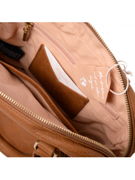 Nat & Nin MINI MACY - CUIR DE VACHETTE - É mini macy porté travers Sacs à mains