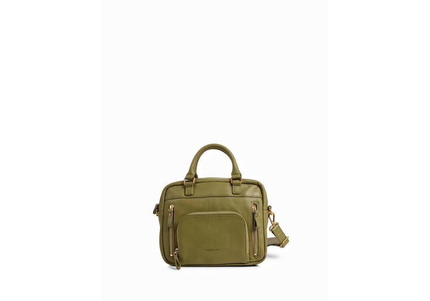 Nat & Nin MINI MACY - CUIR DE VACHETTE - T mini macy porté travers Sacs à mains