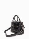Nat & Nin MINI MACY - CUIR DE VACHETTE - N mini macy porté travers sacs-a-mains
