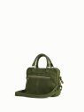 Nat & Nin MINI MACY - CUIR DE VACHETTE - V mini macy porté travers sacs-a-mains