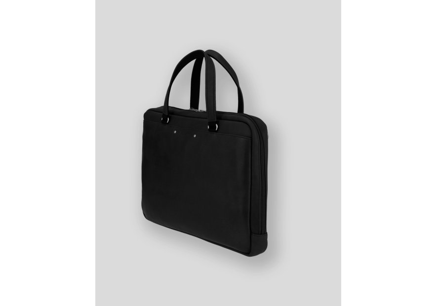 Les Ateliers Foures 9515 - CUIR DE VACHETTE - NOIR porte-documents Sac business