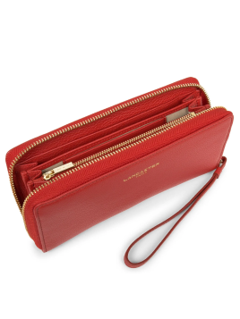 Lancaster 129-18 - VACH.FOULONNÉ - ROUGE Dune - Portefeuille pmpb femme