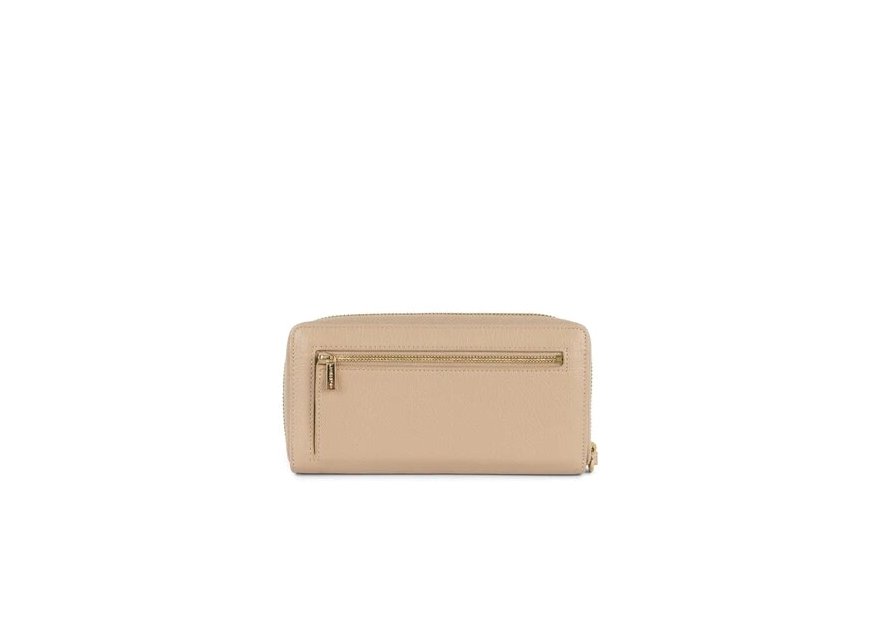 Lancaster 129-18 - VACH.FOULONNÉ - BEIGE F Dune - Portefeuille pmpb femme