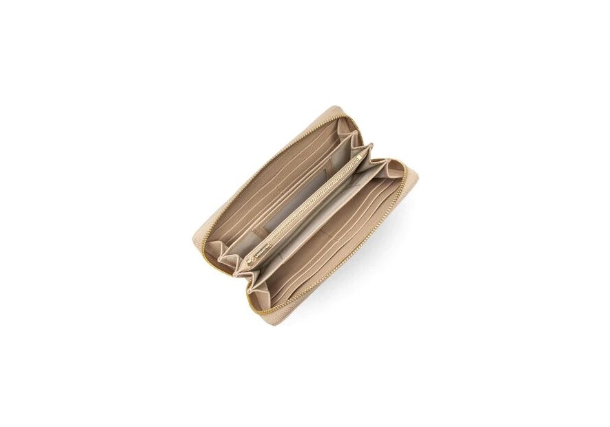 Lancaster 129-18 - VACH.FOULONNÉ - BEIGE F Dune - Portefeuille pmpb femme