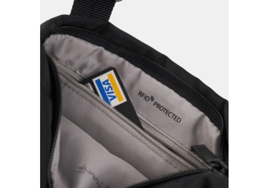 Hedgren HIC112/LEONCE - NYLON - NOIR hedgren leonce sac zip plat Sacs à mains