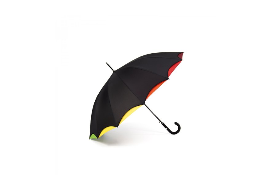 Maison Pierre Vaux VX-970 parapluie canne doublé multicolore vaux auto canne mixte