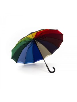 Maison Pierre Vaux VX-970 parapluie canne doublé multicolore vaux auto canne mixte