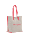 Longchamp 10090/HSG - TOILE ET CUIR. - FRA essential toile cabas l sac-a-main-shopping-toile-ou-cuir