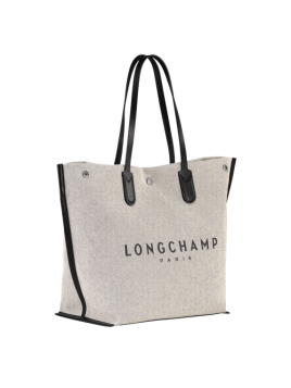 Longchamp 10090/HSG - TOILE ET CUIR. - ECR essential toile cabas l shopping