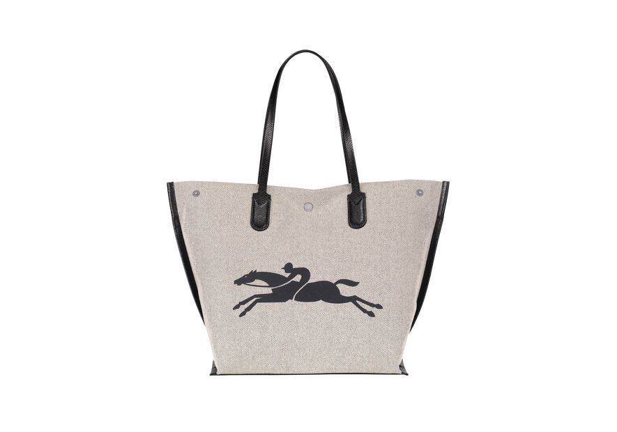 Longchamp 10090/HSG - TOILE ET CUIR. - ECR essential toile cabas l shopping