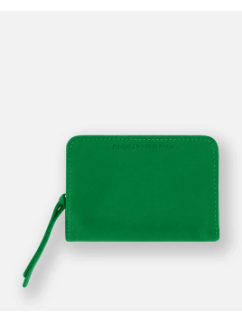 Les Ateliers Foures B23 - CUIR DE VACHETTE - FOUGÈRE porte monnaie et billet zip dos à dos mixte pmpb