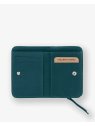 Les Ateliers Foures B23 - CUIR DE VACHETTE - LAGON porte monnaie et billet zip dos à dos mixte pmpb