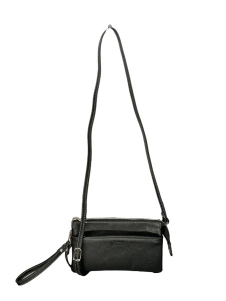 Katana 69600 - CUIR DE VACHETTE - NOIR katana-69-trotteur mini multipoches Sacs à mains