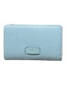 Lancel A11123 - CUIR DE VACHETTE - BLEU Ninon de Lancel - Portefeuille compact pmpb-femme