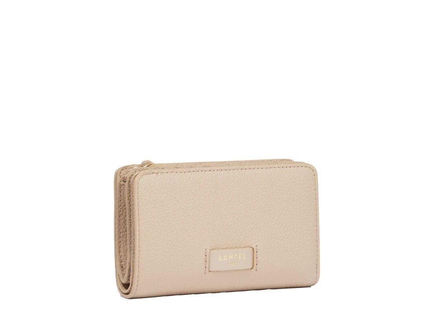 Lancel A11123 - CUIR DE VACHETTE - CAPU Ninon de Lancel - Portefeuille compact pmpb femme