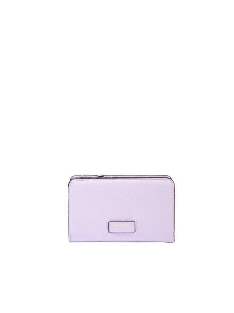 Lancel A11123 - CUIR DE VACHETTE - LILA Ninon de Lancel - Portefeuille compact pmpb-femme