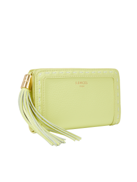 Lancel A11136 - CUIR DE VACHETTE - CITR Premier Flirt de Lancel - Portefeuille compact pmpb femme