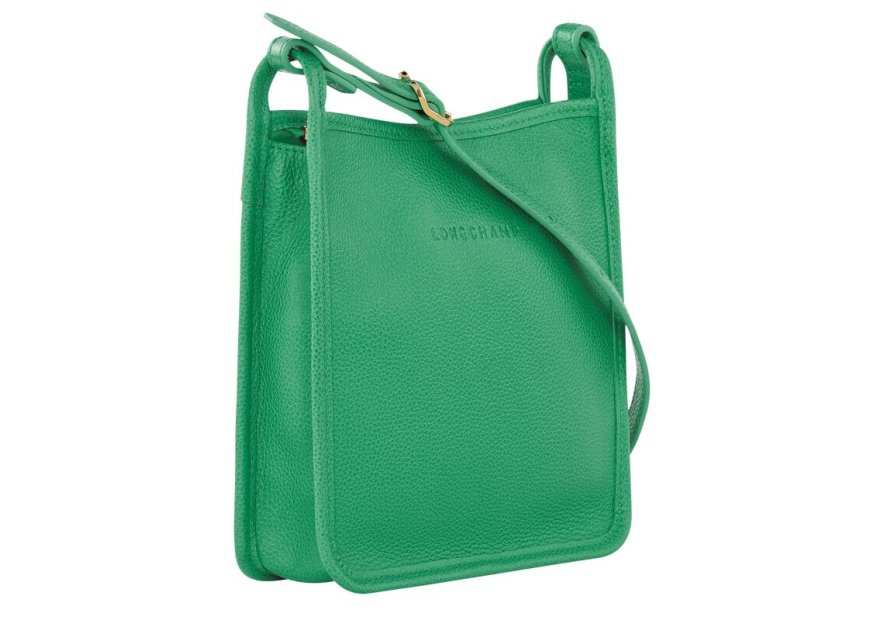 Longchamp 10140/021 - CUIR DE VACHETTE - V sac bandoulière m le foulonné Sacs à mains