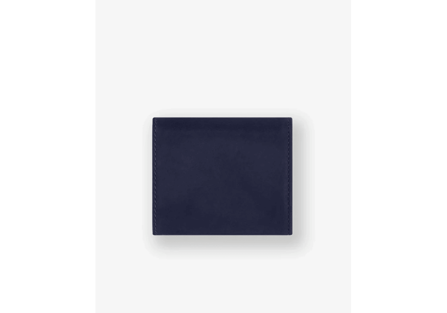 Les Ateliers Foures 9147 - CUIR DE VACHETTE - MARINE Porte-monnaie/ Porte-billets pmpb