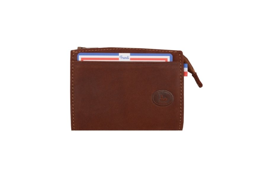 Frandi 255/5 frandi-authentic-portemonnaie zip souple Porte-monnaie Femme