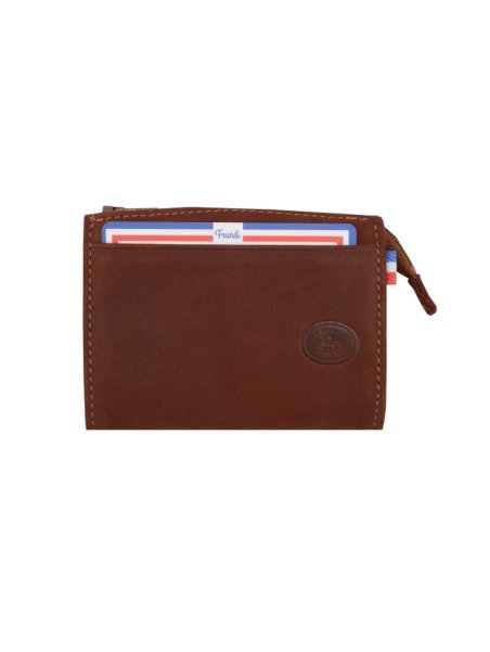 Frandi 255/5 - AUTHENTIQUE CUIR GRAS -  frandi-authentic-portemonnaie zip souple Porte-monnaie Femme