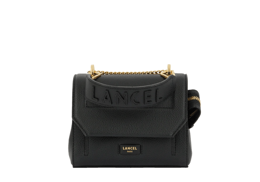 Lancel A09222 - CUIR DE VACHETTE - NOIR sac à main lancel ninon Sacs à mains
