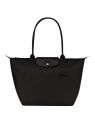 Longchamp 1899919 - POLYESTER RECYCLÉ - NO sac shopping l pliage green format a4 sac-a-main-shopping-toile-ou-cuir