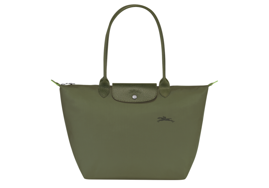 Longchamp 1899919 - POLYESTER RECYCLÉ - FO sac shopping l pliage green format a4 shopping