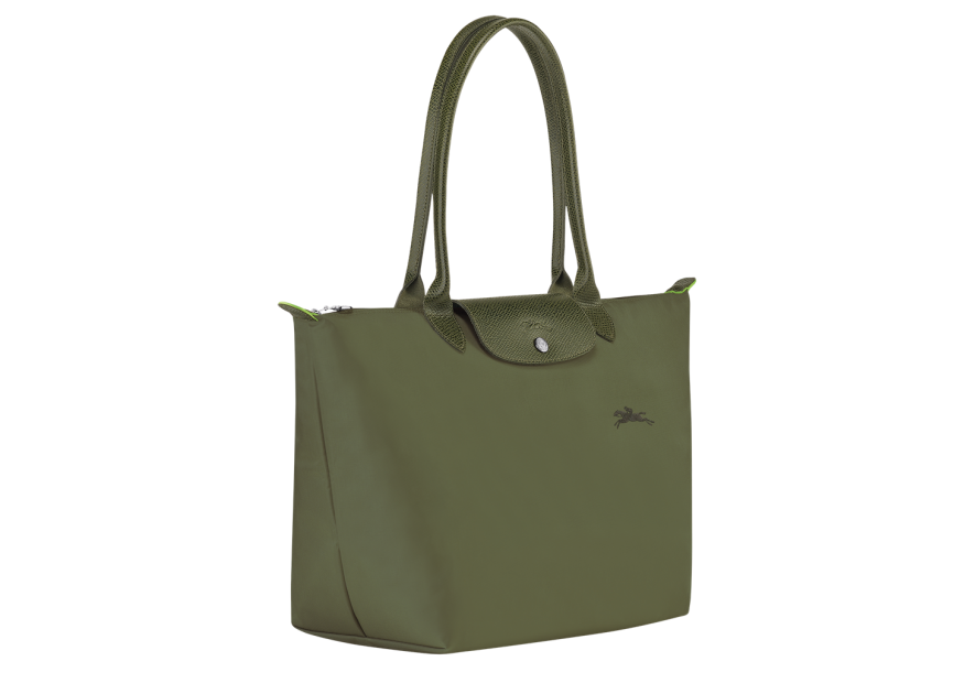 Longchamp 1899919 - POLYESTER RECYCLÉ - FO sac shopping l pliage green format a4 shopping