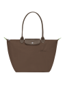 Longchamp 1899919 - POLYESTER 600D RECYCLÉ sac shopping l pliage green format a4 sac-a-main-shopping-toile-ou-cuir