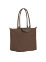 Longchamp 1899919 - POLYESTER 600D RECYCLÉ sac shopping l pliage green format a4 sac-a-main-shopping-toile-ou-cuir